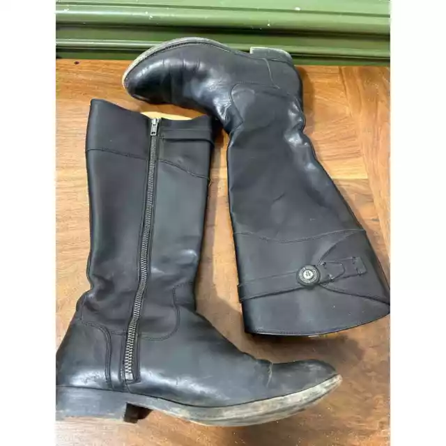 Frye tall riding boots