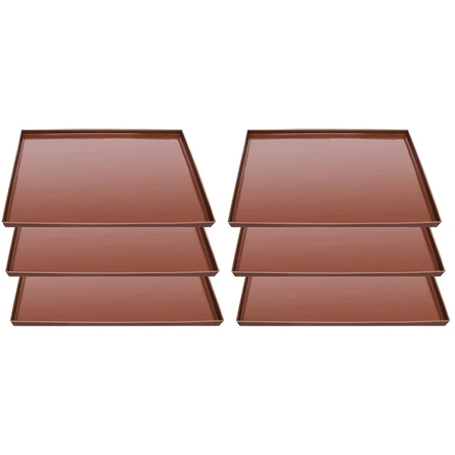 6 Pcs Dryer Silicone Mat Freeze Dryer Machine Not Dehydrator Silicone Pad