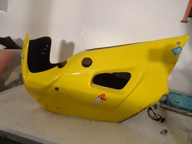 Gilera Mxr125 Mxr 125 2T Rare Moto Phare Avant Carénage Cône Nez