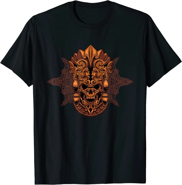 NEW LIMITED Aztec Inca Maya Culture Art - Skull Warrior T-Shirt