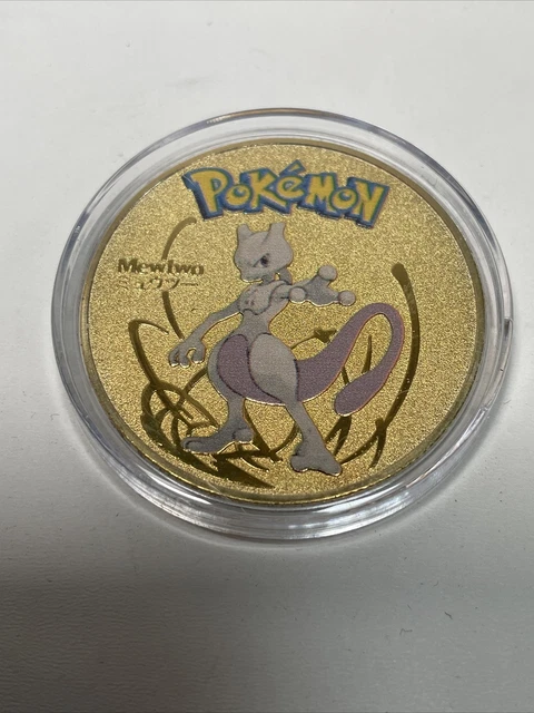 GOLD PLATED POKMON Mewtwo Commemorative Coin Medallion Trading Card Game TCG $30.00 - PicClick AU GOLD PLATED POKMON Mewtwo Commemorative Coin Medallion Trading Card Game TCG $30.00 - PicClick AU