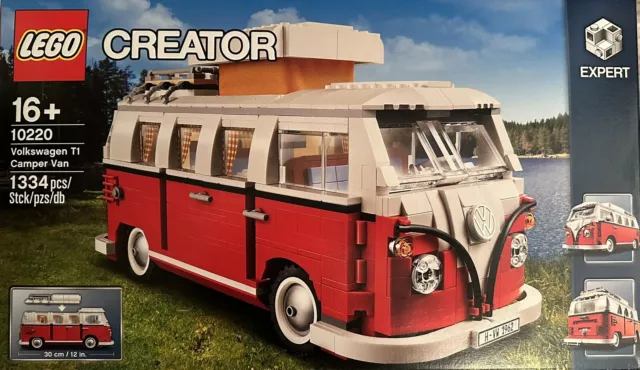 LEGO Exclusiv 10220 VW Bulli T1 Volkswagen Bus Campingwagen Camper samba t2  t3