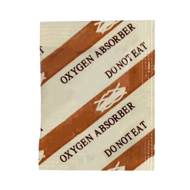 Oxygen Absorber Packets In Vacuum Sealed Bag For Long Term Food Storage