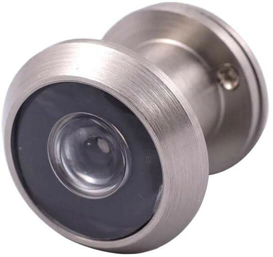 DOOR VIEWER FOR Narrow Panel Doors Peephole (Satin Nickel) 7/8" 11