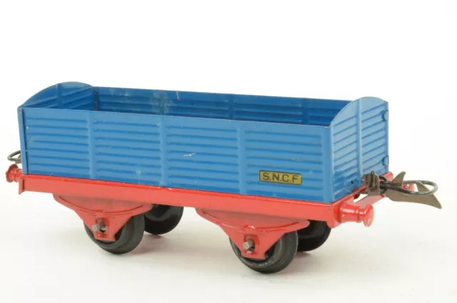 French Hornby O gauge 0 SNCF Wagon Marchandises, circa 1952 (Ref YDID)