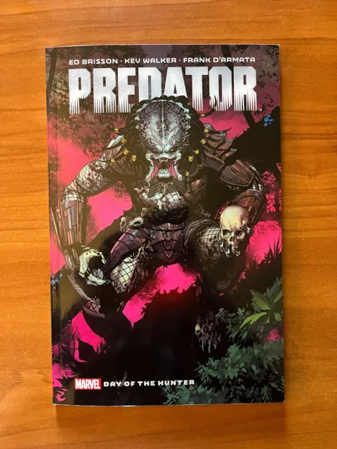 Predator vol. 1 Day of the Hunter Marvel Ed Brisson Signed By Letterer
