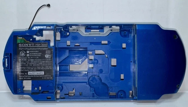 Psp Rear Photos OEM SONY PSP 3000 Rear Blue Console Housing ONLY w/ Antenna READ £8.87 ...
