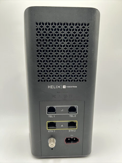Helix Router Videotron VIDEOTRON HELIX FI All-in-One Wifi Gateway Modem Router HELIX FI ...