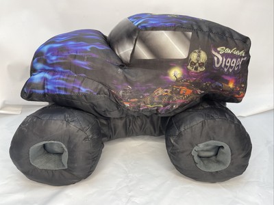 monster truck plush pillow