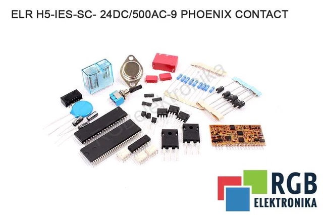 Phoenix Contact Elr H5-Ies-Sc- 24Dc/500Ac-9 Elr H5Iessc 24Dc500Ac9 Contactor ...