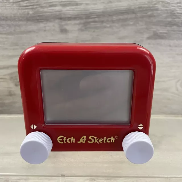 Spin Master Pocket Etch-A-Sketch Mini Size Drawing Toy (2-1/2 x 1-1/2  Screen)