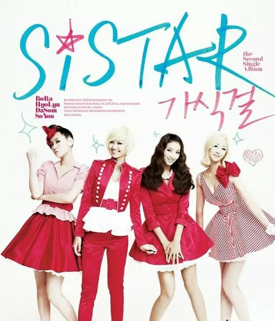 SISTAR [SHADY GIRL] 2nd Single Album CD+Booklet K-POP SEALED