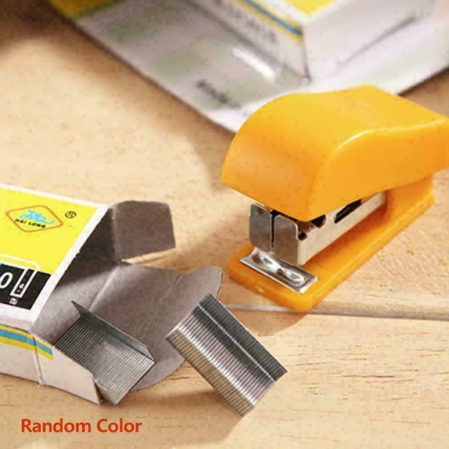 SUPER MINI SMALL Stapler Useful Mini Stapler Staples Office Supply O0L1 ...