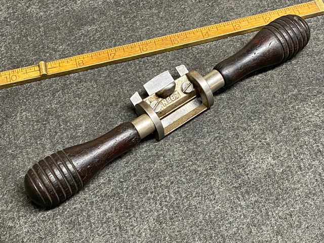 VINTAGE STANLEY Universal Spoke Shave No. 67 Woodworking USA Pat Feb 25, 1896