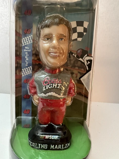 STERLING MARLIN #40 NASCAR COORS LIGHT  Bobble Dobble