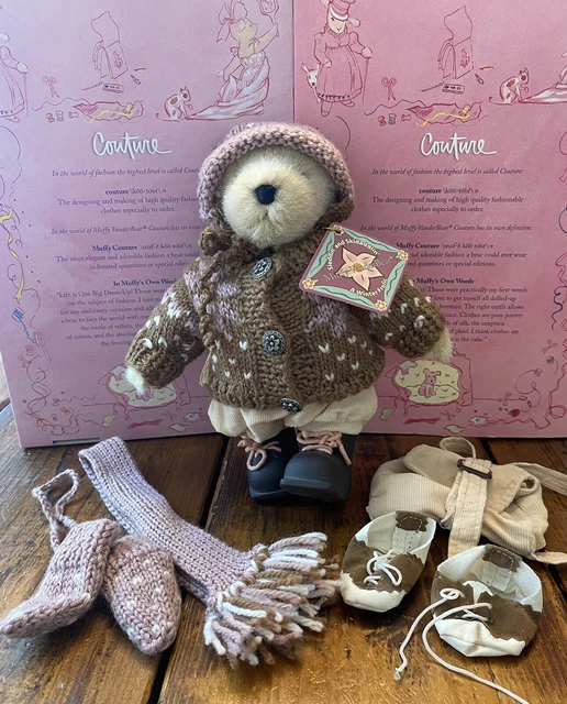 Vintage Muffy VanderBear Sleddin And Skidaddlin A WINTER FROLIC Plush