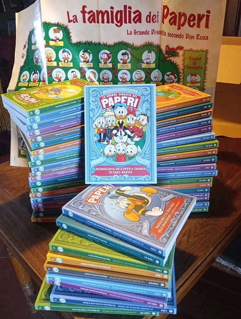 MB1 LA GRANDE Dinastia dei Paperi COMPLETA con 1/48 fumetti Disney