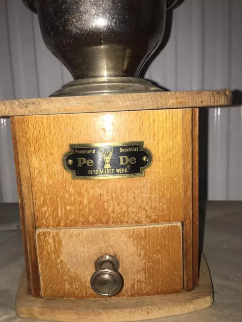 ‼️ Antik Kaffeemühle Grinder Mill Moulin Molinillo Cafe Leinbrocks Ideal Mutzig