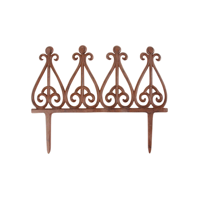 DECORATIVE METAL GARDEN Edging Fence Path Driveway Border Lawn Edge