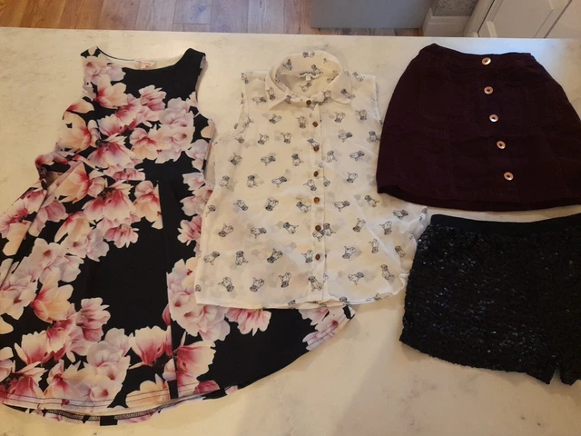 Miss Evie & New Look Generation 4 Piece Girls Clothing Bundle Age 11