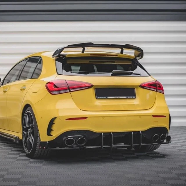 MERCEDES-BENZ A35 A45 AMG Rear Finned Diffuser 2020+ £75.00 - PicClick UK