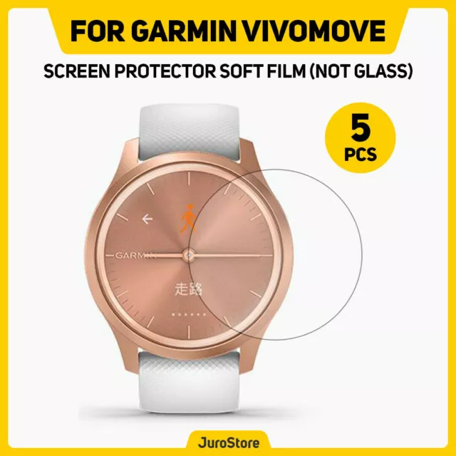 Soft Clear Protective Film Guard Protection For Garmin Venu 2 / 2s Smart  Watch Smartwatch Full Screen Protector Cover (Not Glass)
