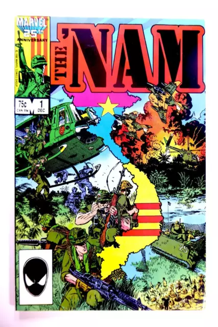 Marvel THE NAM (1986) #1 2nd Print Key 1st App VF/NM (9.0) Ships FREE!