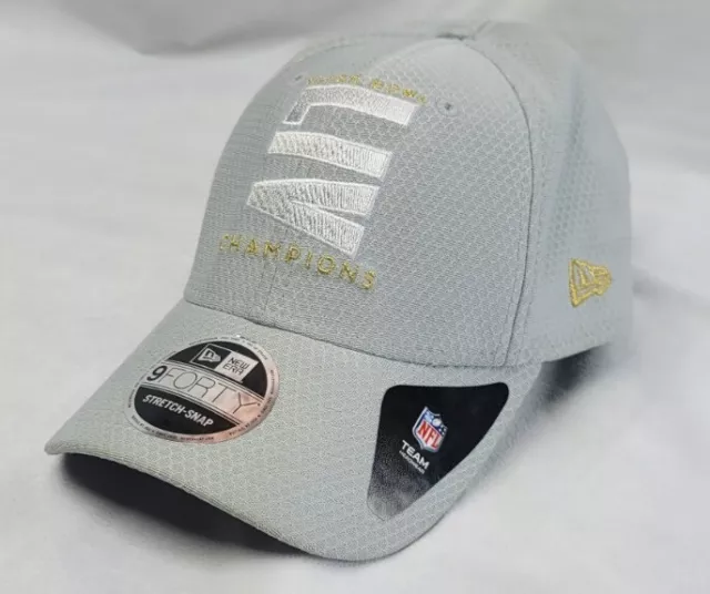 Kansas City Chiefs New Era Super Bowl LIV Champions Parade Hat 9FORTY Adjustable
