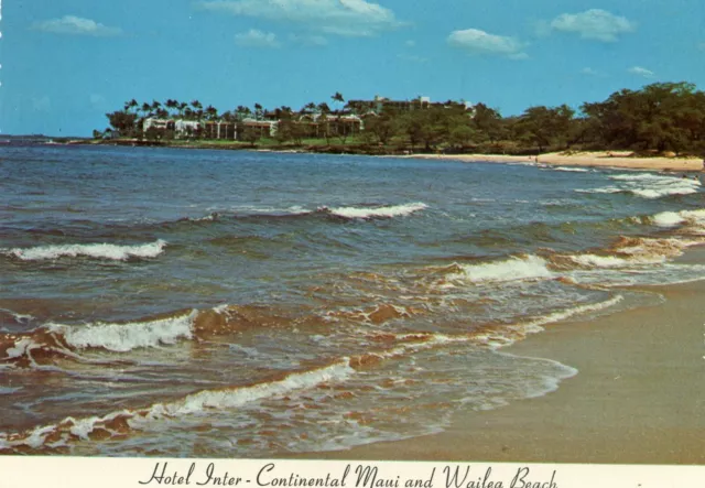 Hotel Inter-Continental Maui and Wailea Beach, Hawaii --POSTCARD