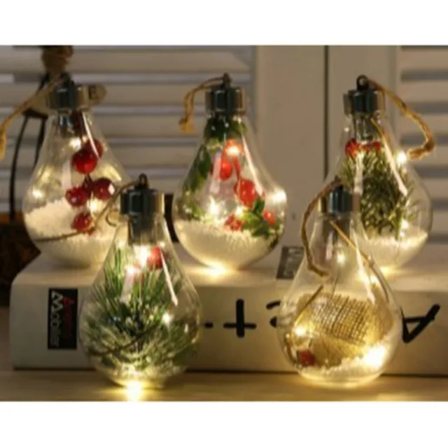 Sparkling LED Christmas Ornaments Add a Magical Touch to Your Celebrations