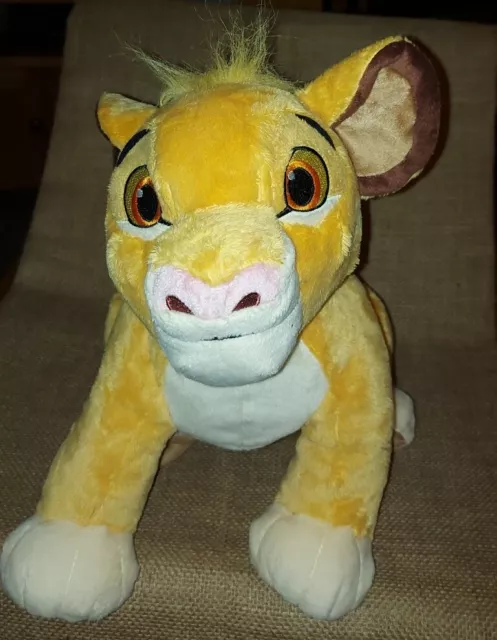 Official Disney Store Exclusive Stamped Simba Lion King Soft Plush Cuddly Toy