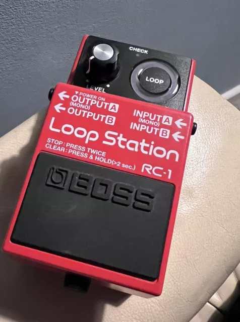 Boss RC-1 Loop Station Guitar Effects Looper Pedal