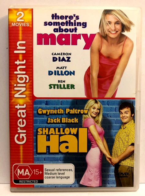 There's Something About Mary - Shallow Hal. Diaz, Dillon, Stiller, Paltrow. Dvd