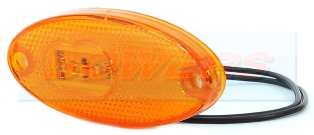 Hella Side Marker Light Orange 110x40mm
