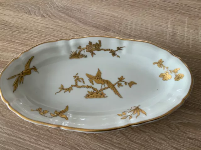 Beau  Ravier Porcelaine De Limoges Bernardaud Decor Reine Elisabeth Ii  1957