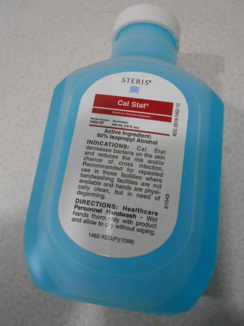 Steris Cal Stat Healthcare Personal Handwash 1462-RT 15 oz. Bottle free shipping