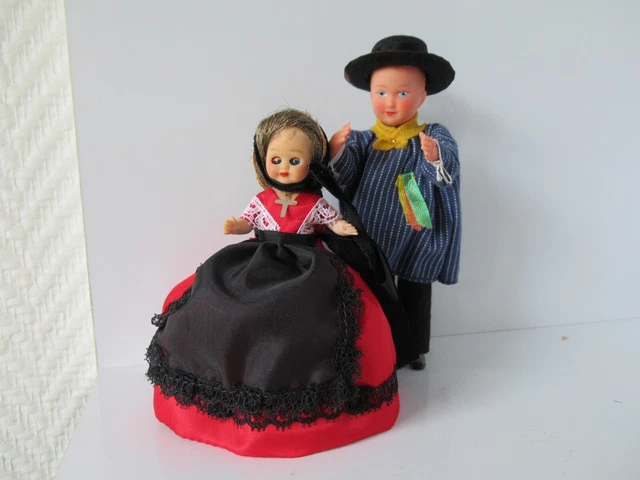 Jolie Boîte à Chapeau De Poupée Ancienne En Cuir - Voir Descriptif