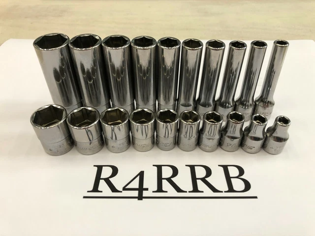 Snap On Tools NEW TMS20 1/4" Drive 5/8" SAE 6 Point Semi-Deep