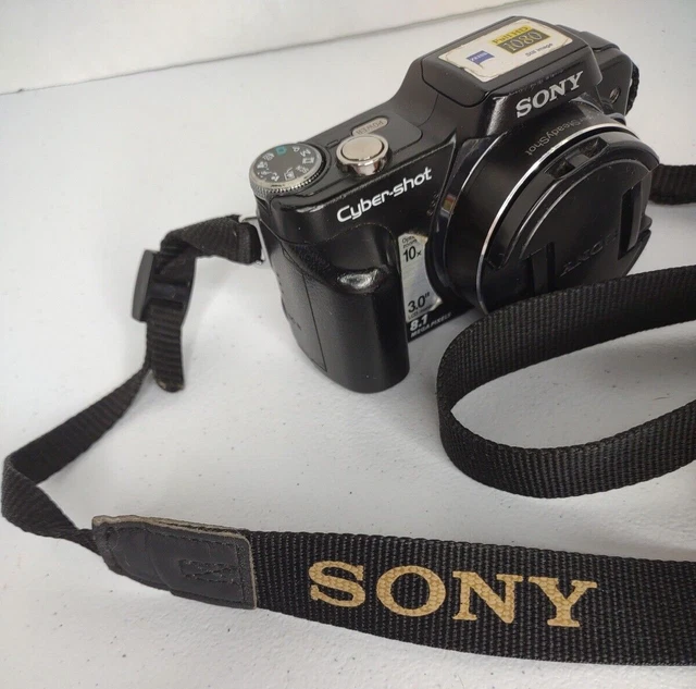 Cámara digital Sony Cyber-shot DSC-H10 8,1 MP TAL CUAL piezas o reparación SIN PROBAR