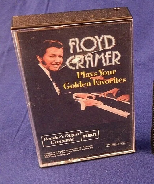 Floyd Cramer - Plays Your Golden Favorites - Cassette tape - 1985 Easy Listen