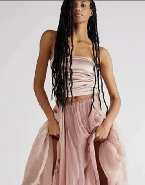 Free People Brenda Knight Nigel Preston 5 Ways Ballerina Skirt & Top Set S Free People Brenda Knight Nigel Preston 5 Ways Ballerina Skirt & Top Set S