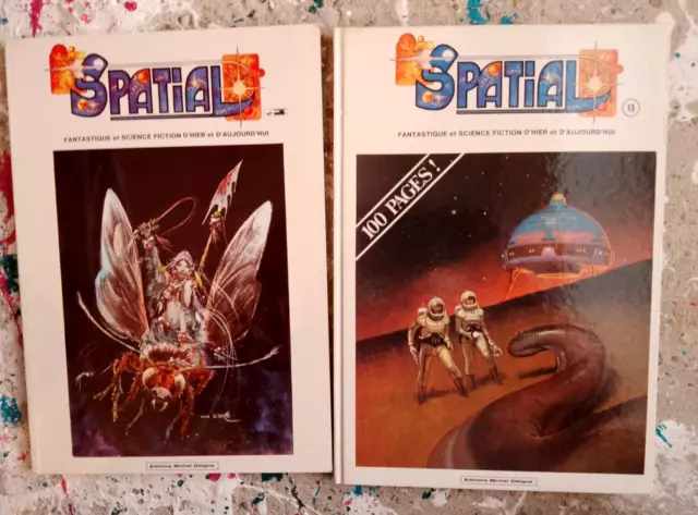 lot revues de bd  SPATIAL n° 3 et n° 13 (éditions Michel Deligne 1978 / 1982 tbe
