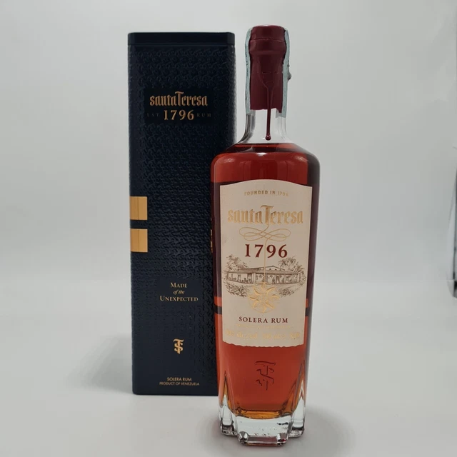 Santa Teresa 1796, Rum Venezuelano con metodo Solera, Confezione Regalo