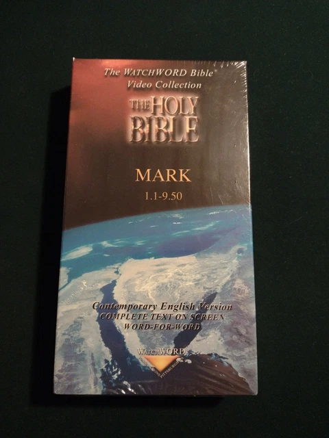 Read Bble THE HOLY BIBLE Mark 1.1-9.50 (VHS 1999) The Watchword Bible video ...