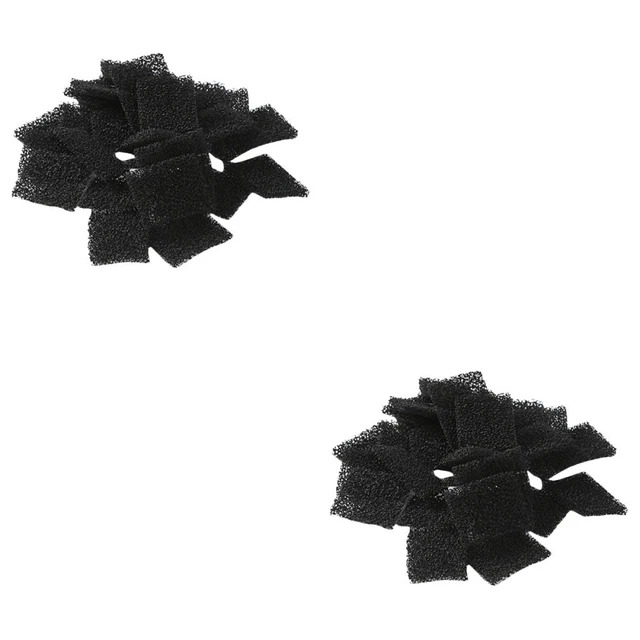 60 pz filtro per fontana spugna PU animale domestico fontana filtro nero