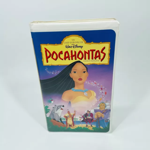 Walt Disney's Classic Pocahontas - French Version Francaise - VHS Movie (SH)