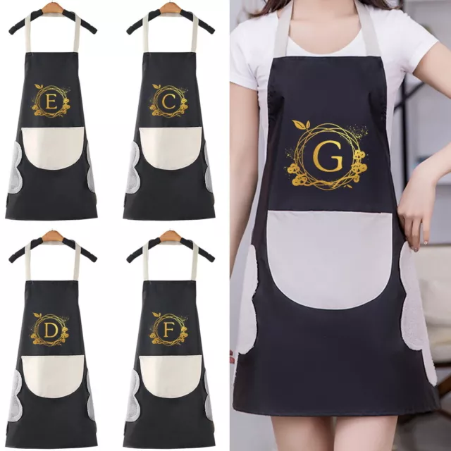 Ladies Women Tabard Apron Overall Kitchen Catering Cleaning Bar Plus Size Pocket