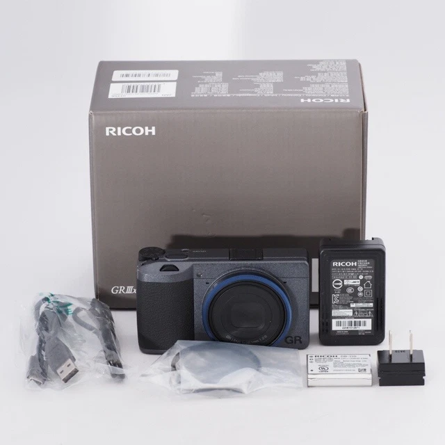 RICOH GR IIIX Urban Edition Metallic Gray Digital Camera Focal Length