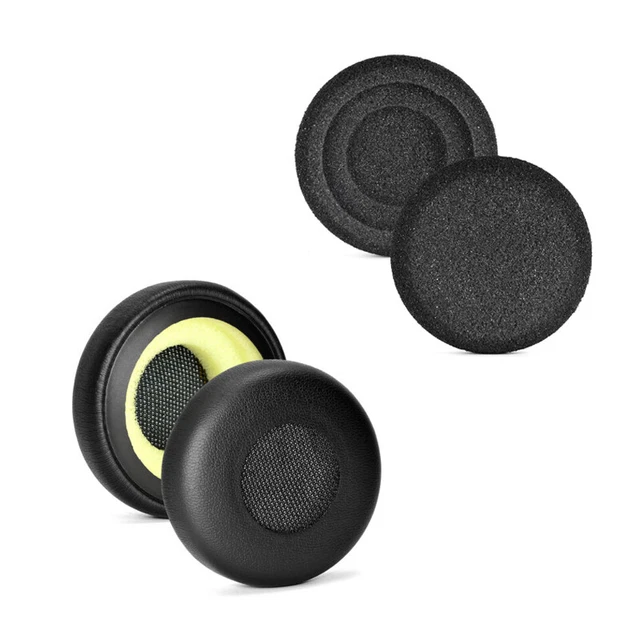 Cuscinetti Auricolari Di Ricambio Per Jabra Evolve - Morbida Pelle Proteica, Nero, Antirumore - Foto 4