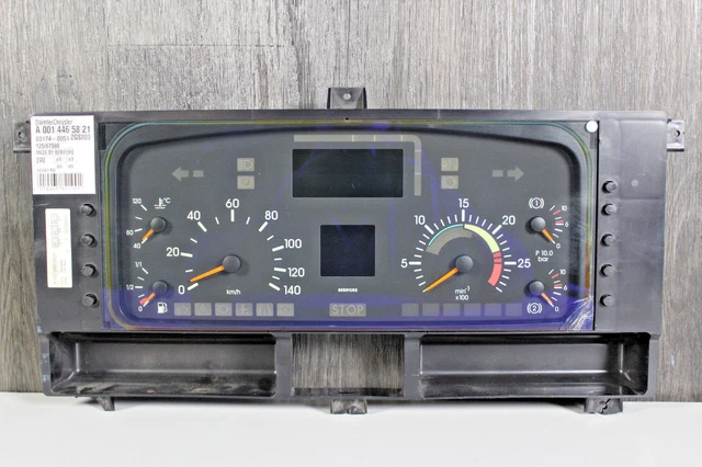 TACHOMETER + MERCEDES Actros MP1 + Tacho Kombiinstrument + A0014465821 ...